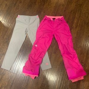 Girl’s North Face snow pants
